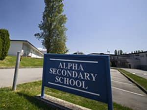 Alpha Secondary School Burnaby Canada