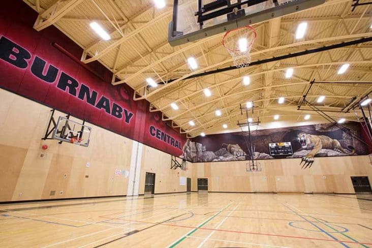Burnaby Central Secondary Gym