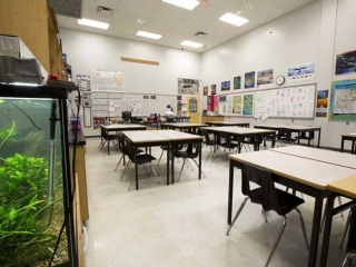 Burnaby Mountain Secondary Classroom