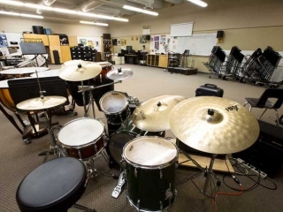 Burnaby Mountain Secondary Music Room