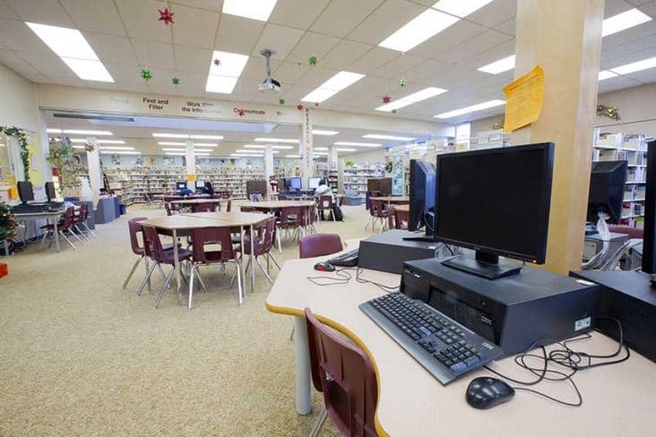 Burnaby North Secondary Library