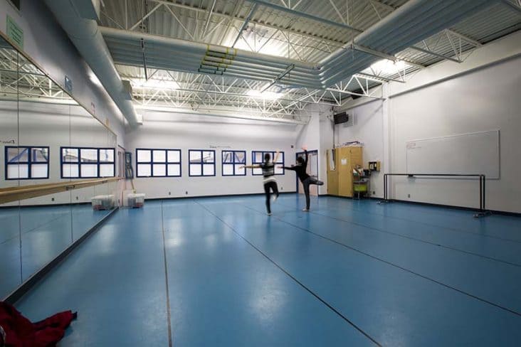 Burnaby South Secondary Dance Studio