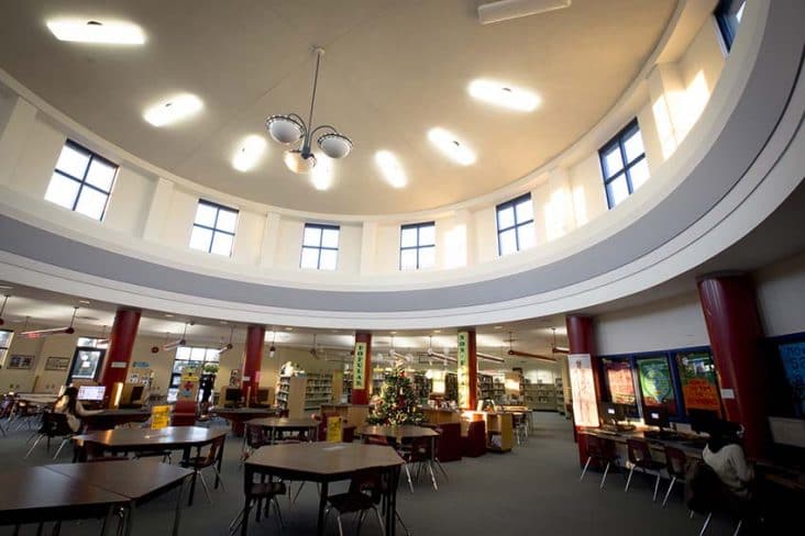 Burnaby South Secondary Library